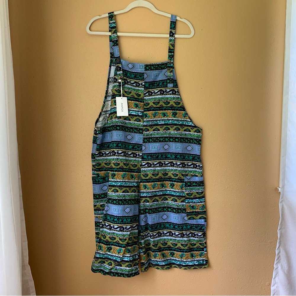 ANPOX Multicolor Patterned Jumpsuit NWT - image 1
